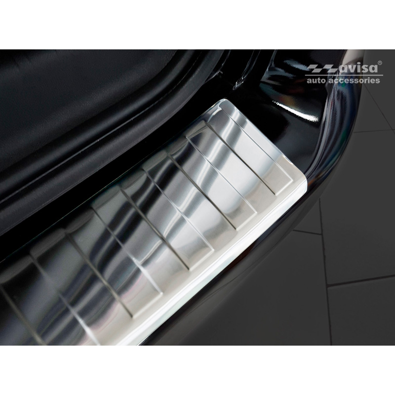 Stainless Steel Rear bumper protector  Citroën Berlingo II Multispace & Peugeot Partner Tepee 2008-2015 & 2015-2018 & 2018- & Peugeot Rifter 2018- & Opel Combo E 2018- & Toyota Proace City/Verso 2019- & Fiat Doblo 2022-