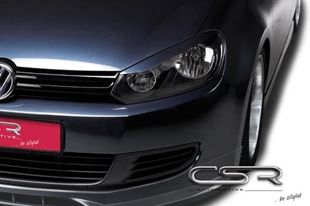 Koplampspoilers VW Golf VI