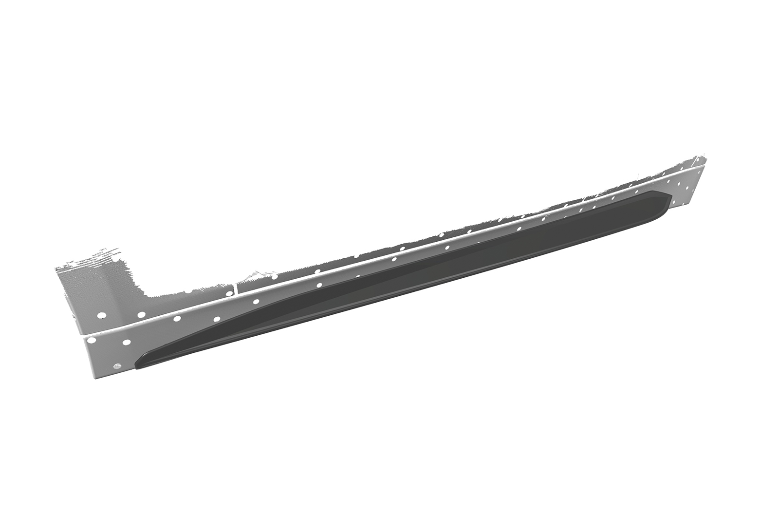 Zijskirts BMW 3 Serie F30 / F31 CSR Glans Zwart