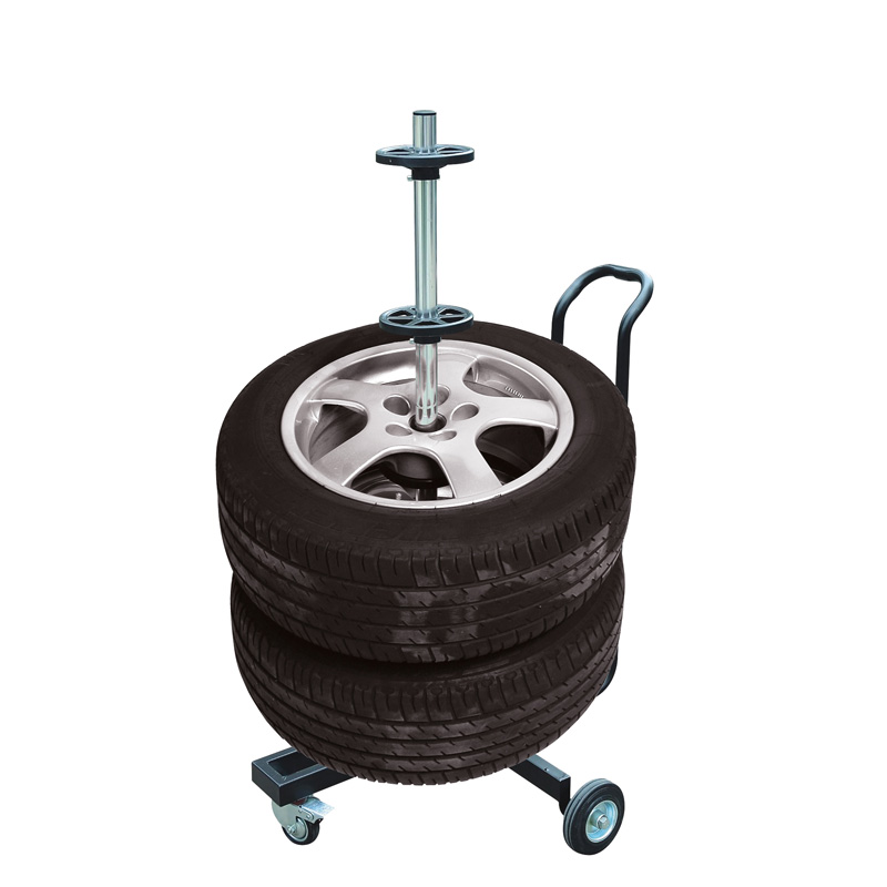 Carpoint Verrijdbare Velgenboom + Hoes