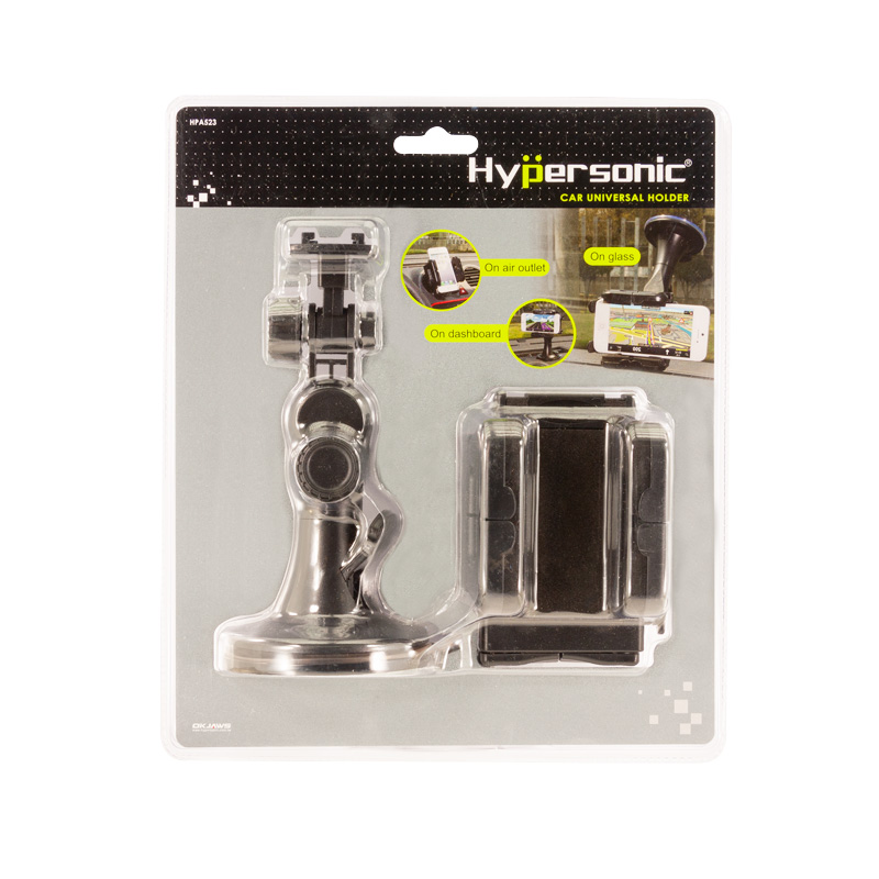Universal Smartphone/Navigation Holder with suction cup 40-120mm