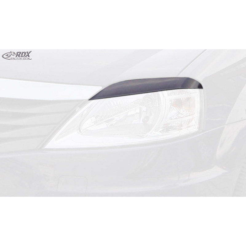 Koplampspoilers  Dacia Logan 2008-2013 (ABS)