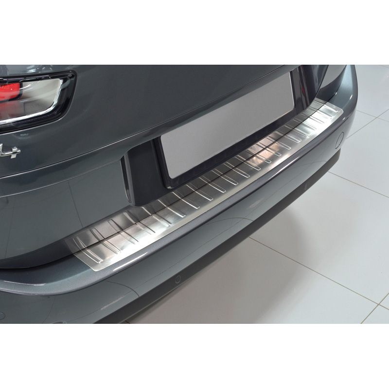 Stainless Steel Rear bumper protector  Citroën C4 Grand Picasso 2013- & C4 Grand Spacetourer 2018- 'Ribs'
