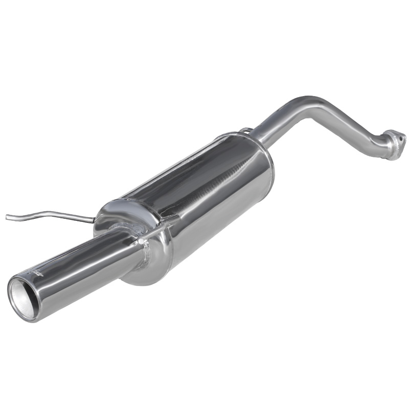 100% Inox Sport Exhaust  MG ZR 160 (160HP) 2001- 80mm