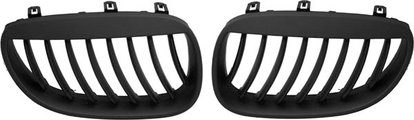 Grill black ribs BMW E60