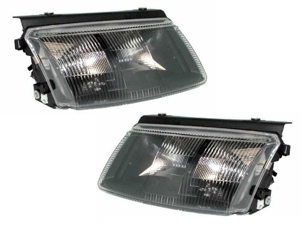 Koplampen VW Passat 3B 97-00 Zwart