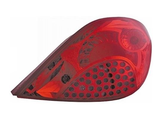 achterlicht, CC, links Peugeot 207, 2006-2012