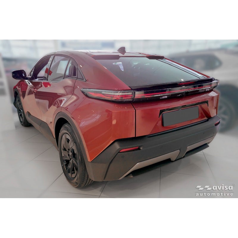 Avisa Black Chrome Stainless Steel Tailgate Trim  Toyota C-HR+ 2025-