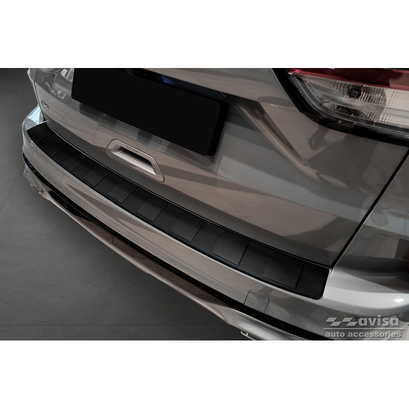Matzwart RVS Achterbumperprotector  Ford Kuga III ST-Line/Vignale/Hybrid ST-Line 2019-2024 & FL 2024- 'Ribs'