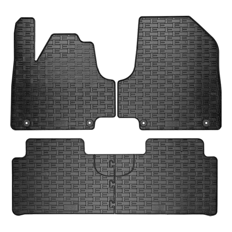 Rubber matten  Hyundai Ioniq 5 (NE) 2020- (3-delig + montagesysteem)