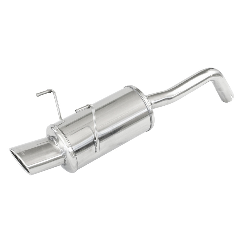 100% Inox Sport Exhaust  Fiat 500 1.4 16v (100HP) 2007- 120x80mm