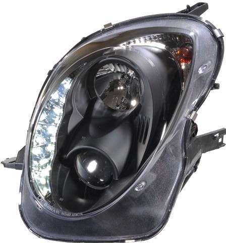 Koplampen Alfa Romeo Mito Zwart