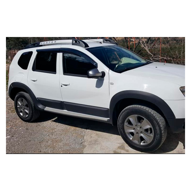 Deurpanelen  Dacia Duster I 2010-2017 (zonder Duster markering) - Matzwart