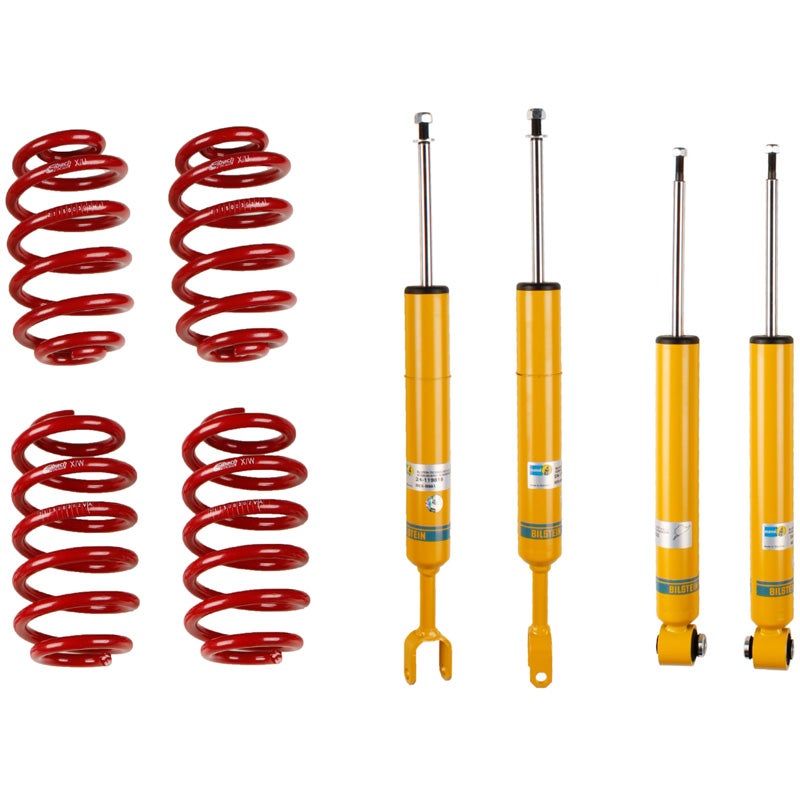 Bilstein B12 (46-188588) passend für Audi A4 B6 (8E)/B7 1.6 / 1.8 T / 2.0 11/2000-06/2008 - VA45-50/HA35-40mm