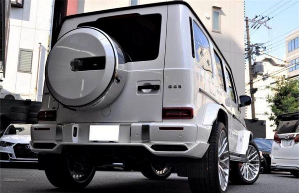 Mercedes G-Klasse W463 2018- G63 AMG Voorspoiler & Diffuser LED