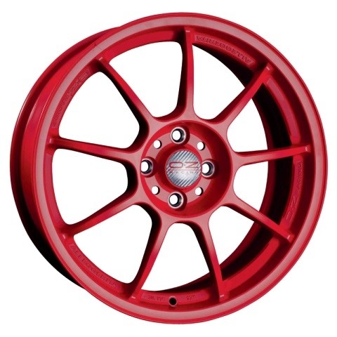 Velgen OZ Alleggerita HLT matt red 7.5x17 inch 5x98 ET37