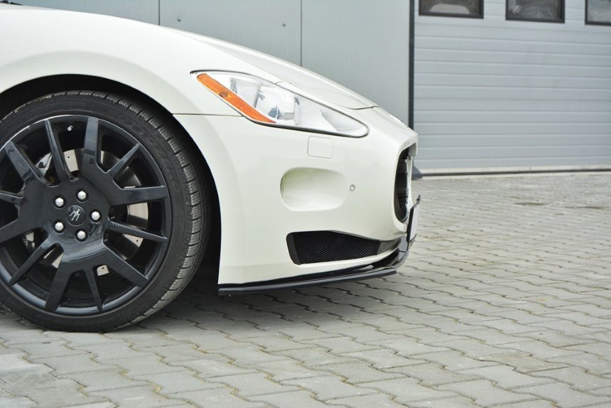 Voorspoiler Maserati Granturismo Maxton Glans Zwart