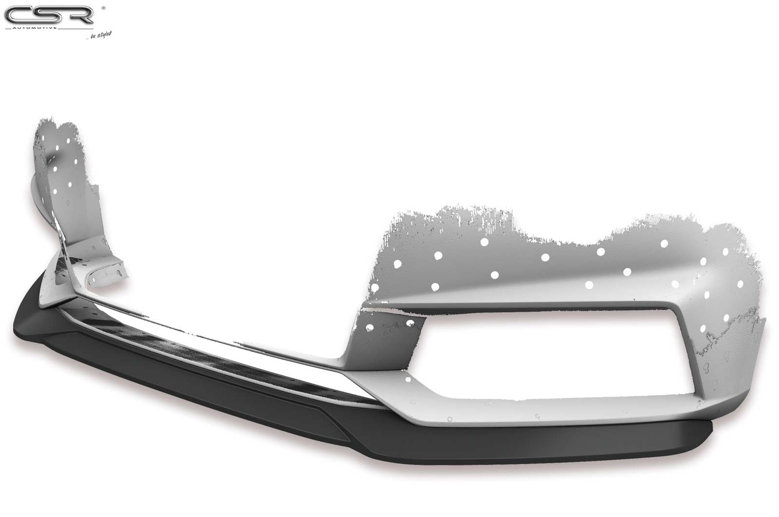 Voorspoiler Audi A4 B9 8W S-Line / S4 B9 8W Carbon look