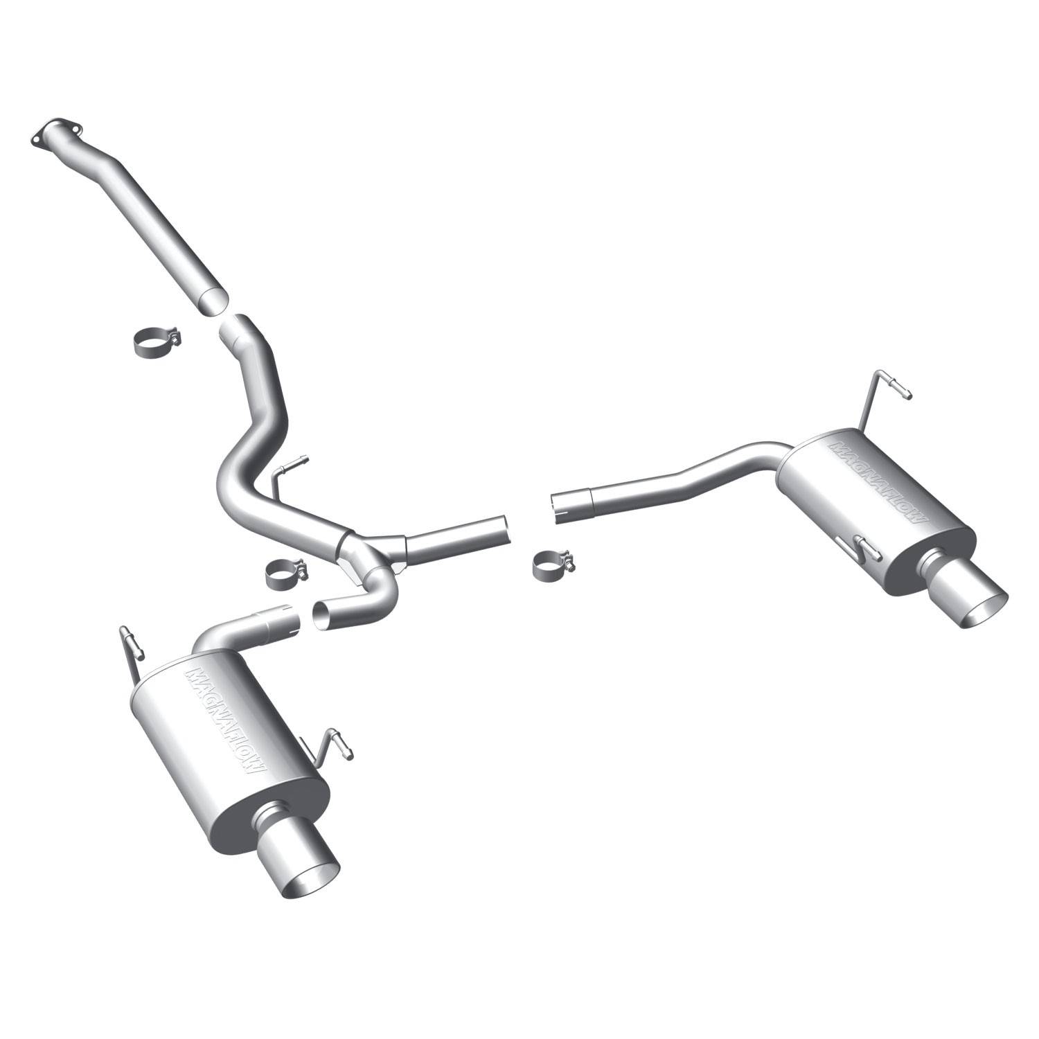 Subaru Cat-Back 2010 Subaru Legacy GT 2.5L Magnaflow Cat-Back