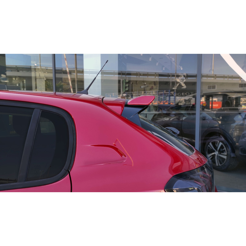 Roof spoiler  Peugeot 208 II HB 5-doors 2019- (PU)