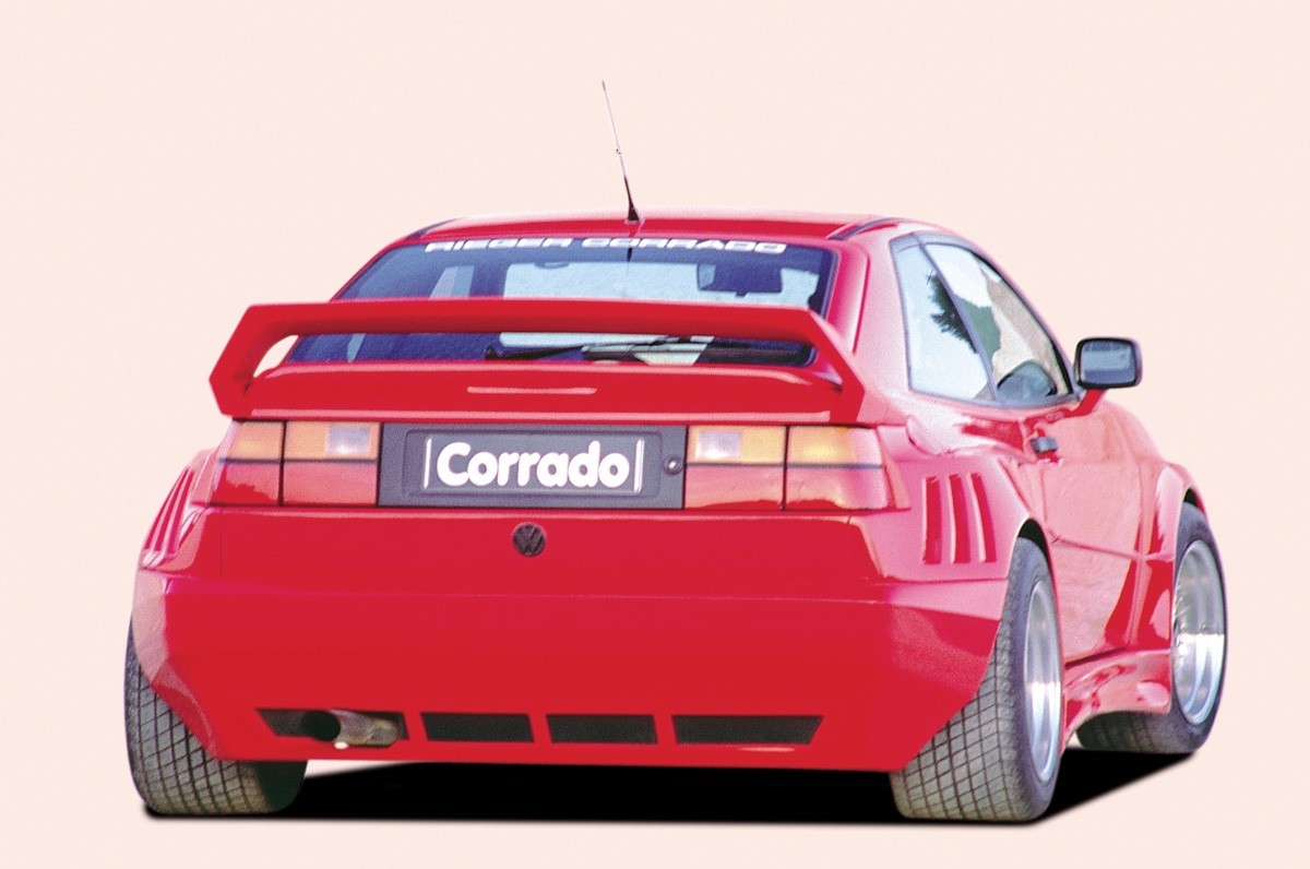 Achterbumper Breedversie ll VW Corrado Polyester Rieger