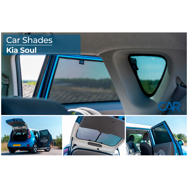 Set Car Shades  Kia Soul II 5 doors 2014-2019 (6-pieces)