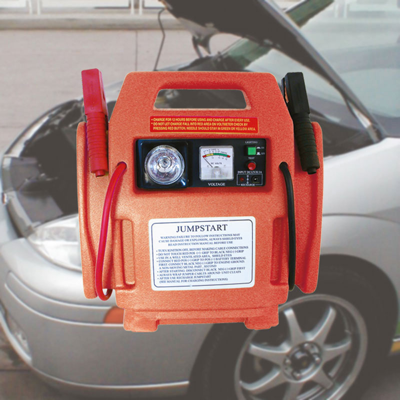 Carpoint Jumpstarter 12V/17AH en Compressor