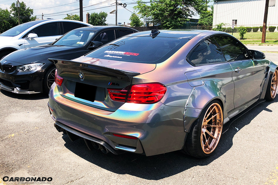 BMW F82 M4 Coupe DE Style Carbon Fiber Spoiler 2014-2020