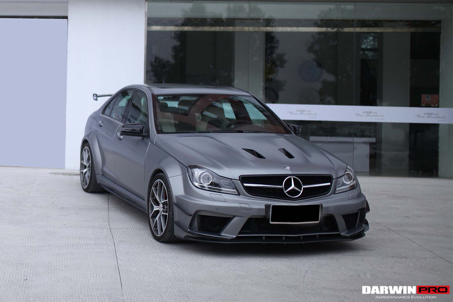 Mercedes Benz W204 C63 AMG BKSS Style Carbon Motorkap 2012-2014