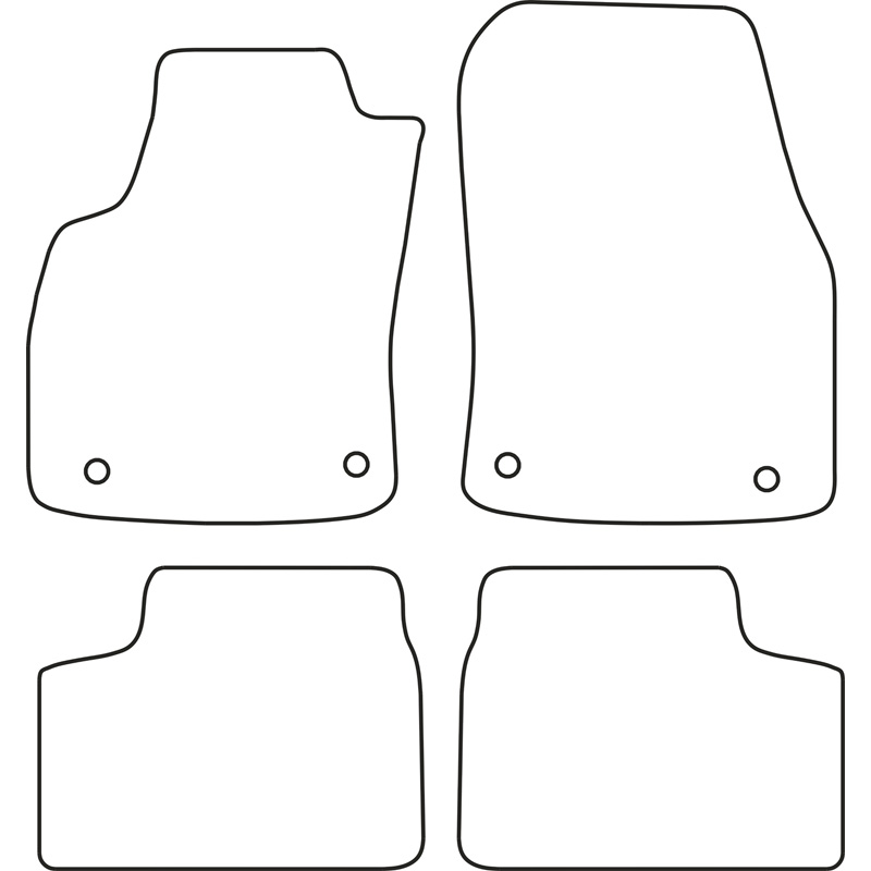 Automatten  Opel Astra H 2004-2009