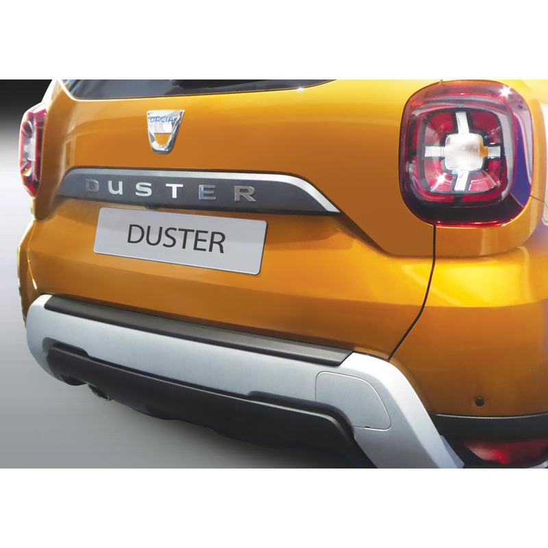ABS Rear bumper protector  Dacia Duster II 2018- Black