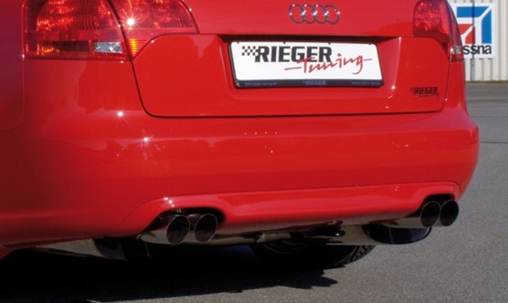 Achter inzet stuk Audi A4 8E B7 11.04- Rieger