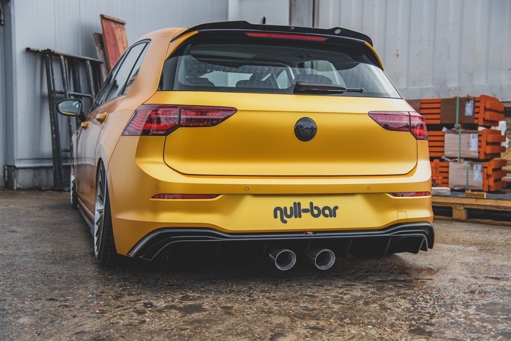 Diffuser Volkswagen Golf 8 Glans Zwart (R32 Look)