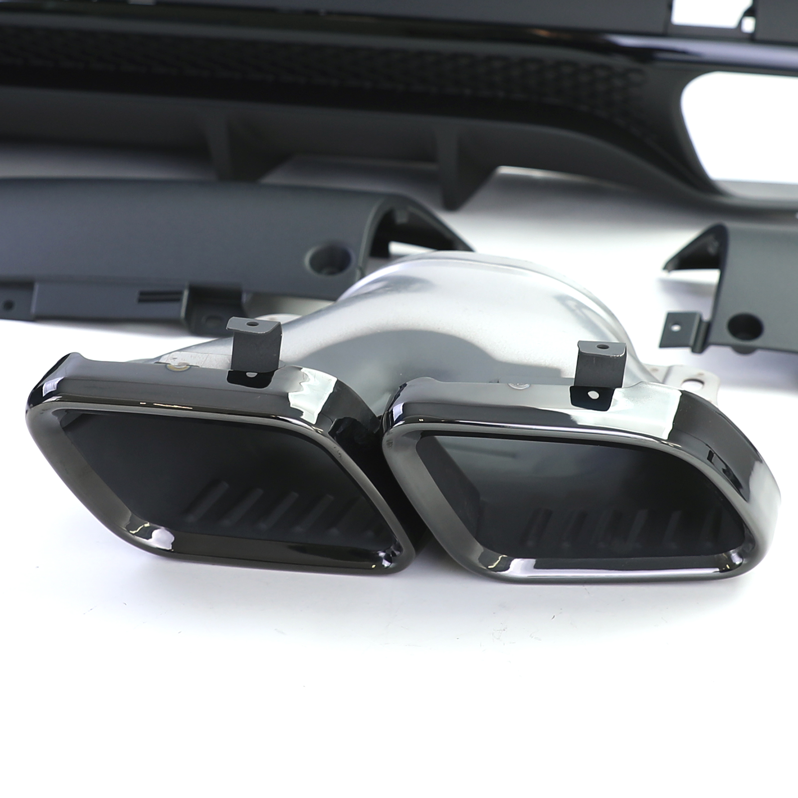 Diffuser Mercedes GLE SUV W167 V167 19-23 AMG Look Zwart