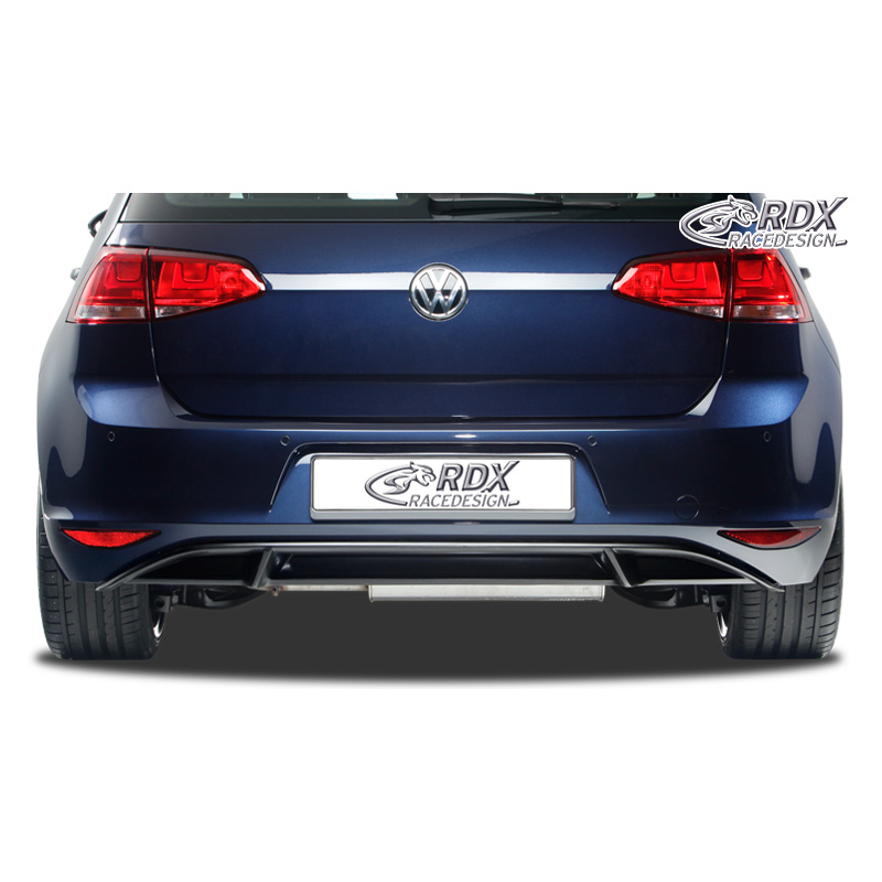 Rear bumper skirt 'Diffusor'  Volkswagen Golf VII HB 3/5-doors 2012- excl. GTi/GTD (PUR)