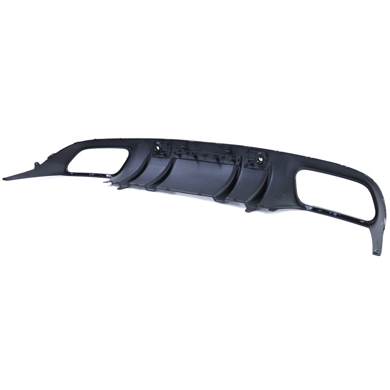 Diffusor Mercedes C205 A205 Coupe / Cabrio 15-19 C43 Design Zwart