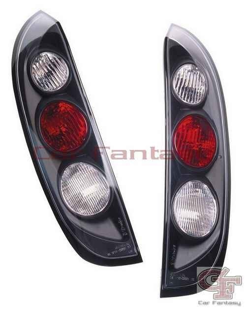 Achterlichten Opel Corsa C 3 deurs, lexus zwart