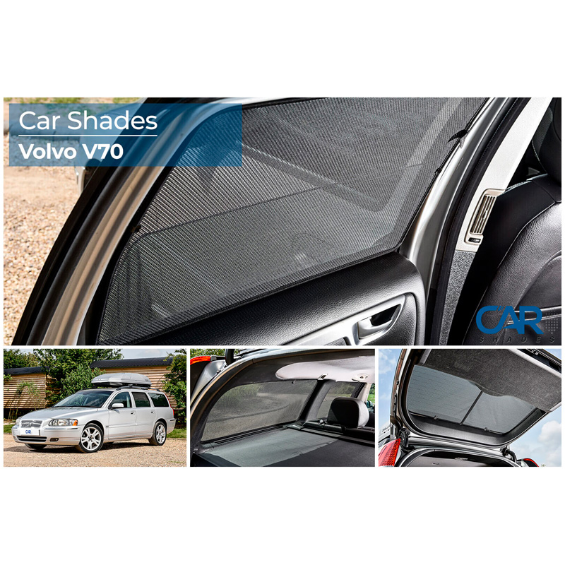 Set Car Shades  Volvo V70 Station 2007- / XC70 2007- (6-delig)