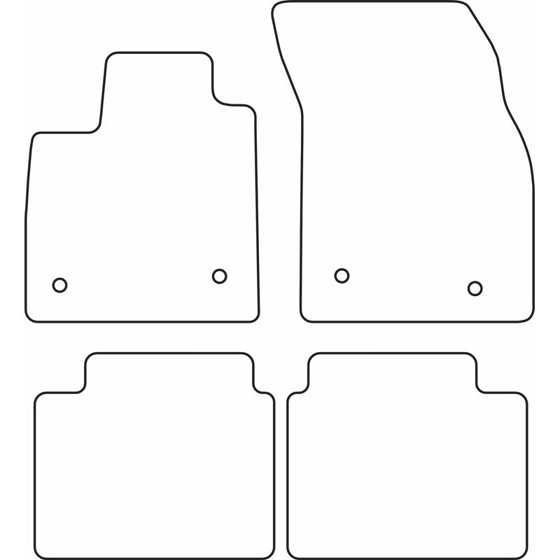 Automatten  Ford Focus IV 2018-
