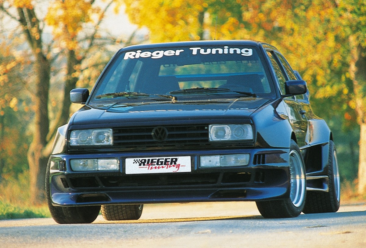 frontvenders wideversion ll VW Golf II Polyester Rieger