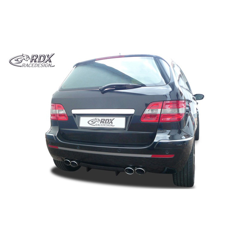 Rear bumper skirt 'Diffusor U-Diff'  Mercedes B-Class W245 2005-2011 (PU)