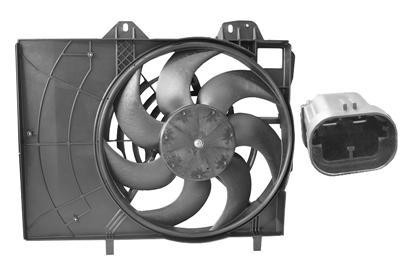 ventilator, 1.4, 1.6 Airco /1.4, 1.6HDI airco, 140w, 38 cm doors