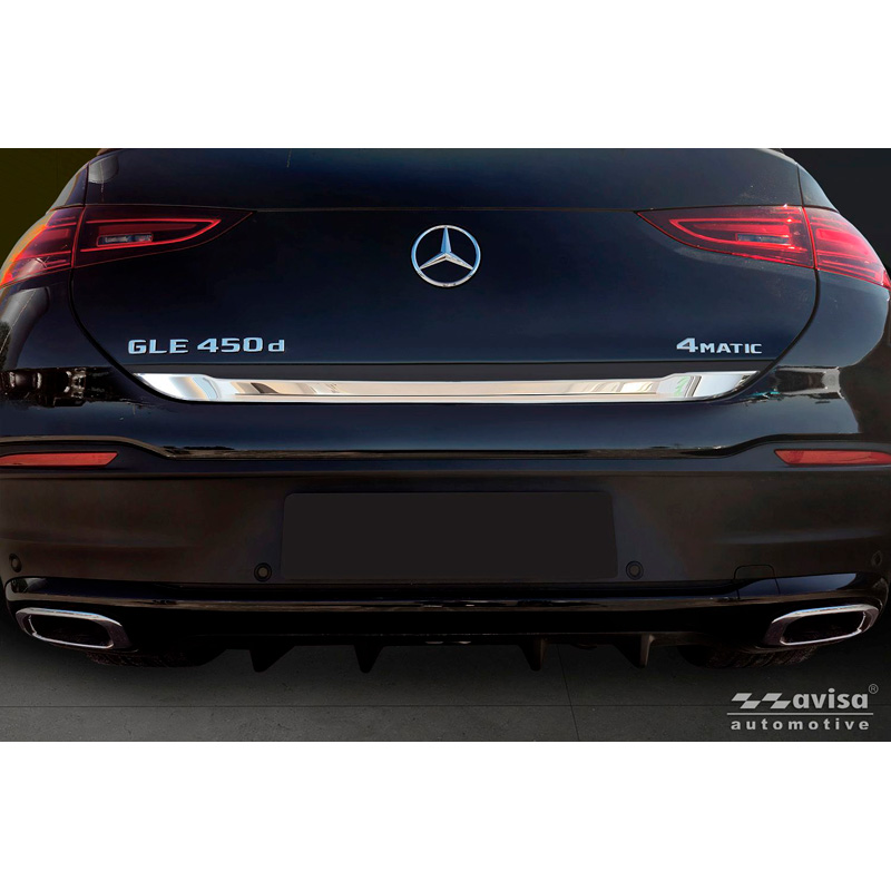 Avisa Chroom RVS Kofferbak Sierlijst  Mercedes GLE Coupe (C167) 2019-2023 & Facelift 2023-
