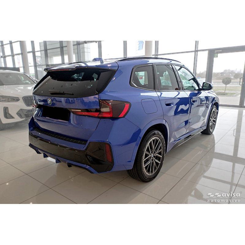Avisa Matzwart RVS Achterbumperprotector  BMW X1 (U11) M-Sport & iX1 (U11) M-Sport 2022- 'Ribs'