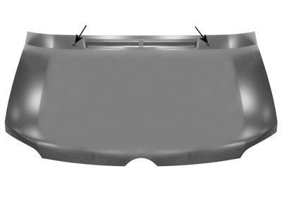 motorkap, met gaten voor grille, 04/2000-Mercedes Sprinter, 1995