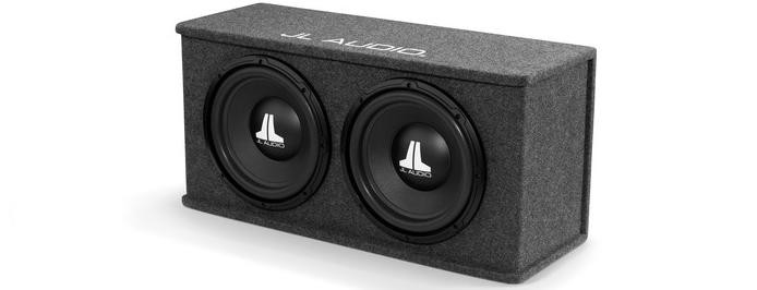 JL Audio subwoofer in kist CS212-WX