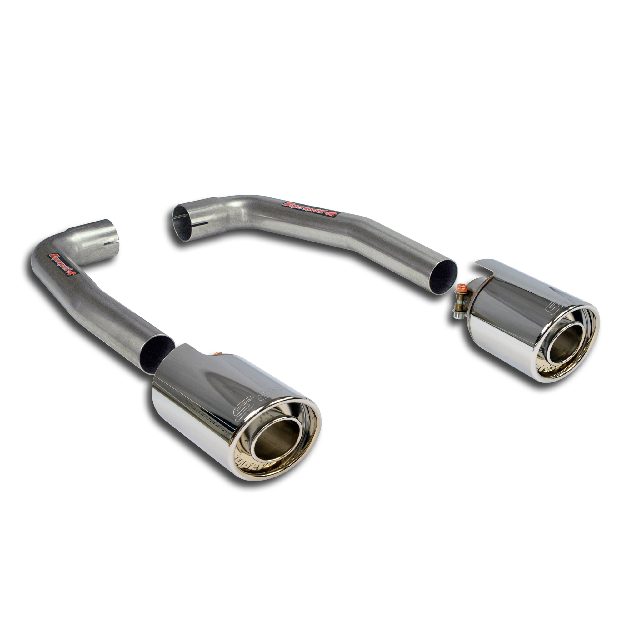 ALFA ROMEO GIULIETTA Veloce 1750 TBi (240 Hp) 2016 Endpipe kit "Backfire" Right O100 - Left O100
