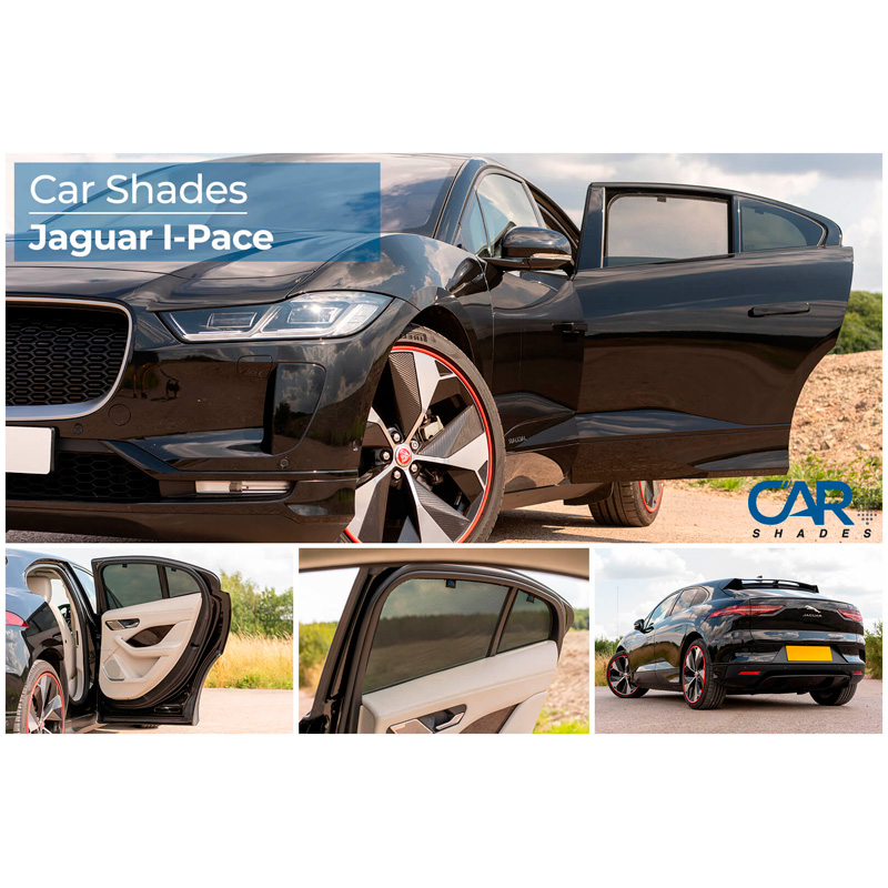 Set Car Shades (rear side doors)  Jaguar I-Pace 2018- (4-pieces)