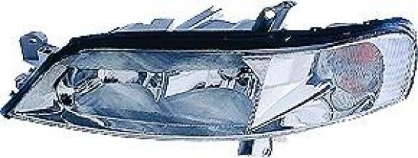 Koplamp links VECTRA 99-02 VALEO H7+H7