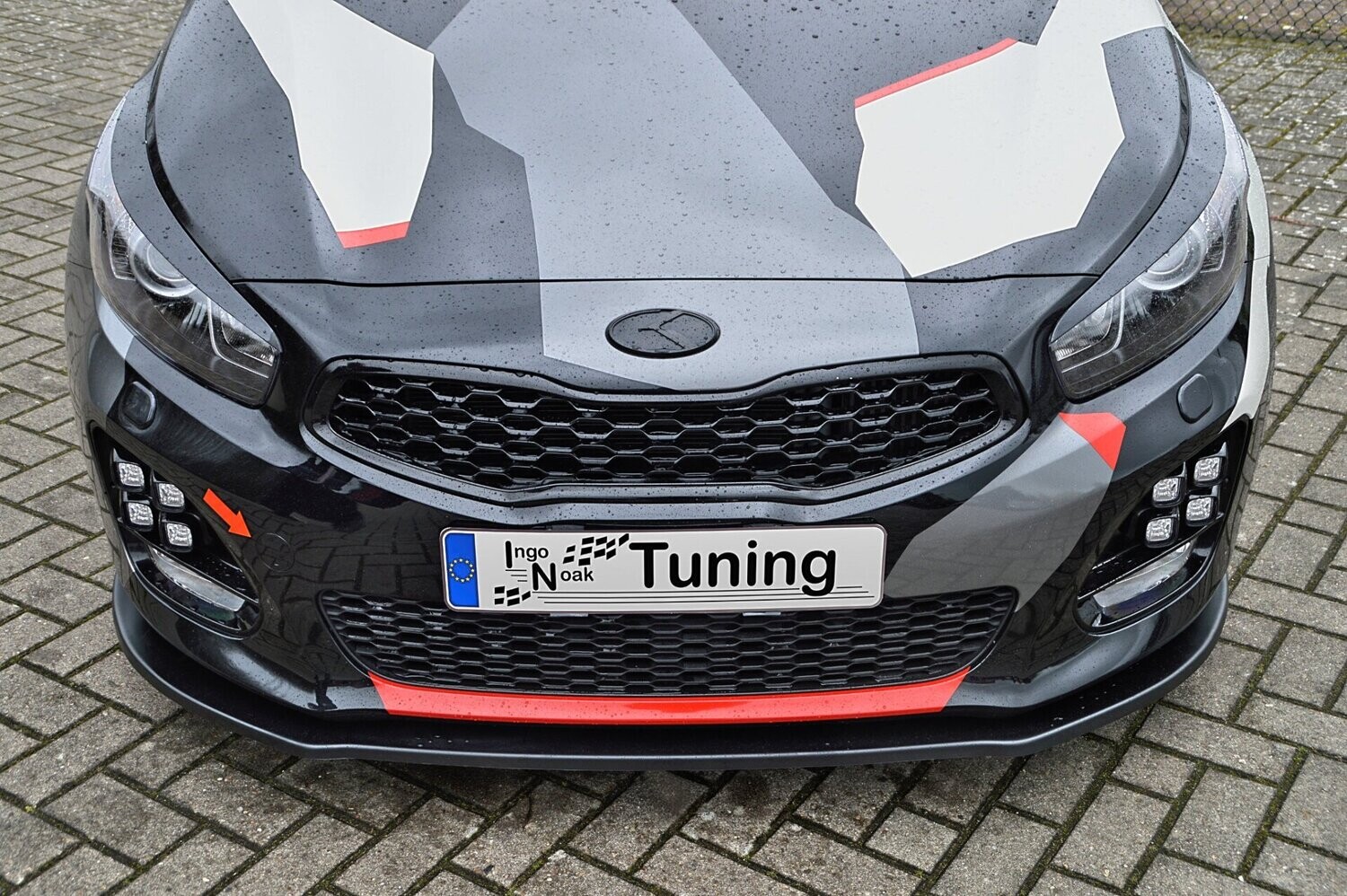 Voorspoilerlip Kia Ceed GT Line